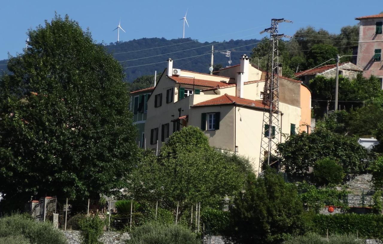 A Ca' Du Risso - Appartamento - Sea & Outdoor For Families, Bikers And Climbers Calice Ligure Buitenkant foto
