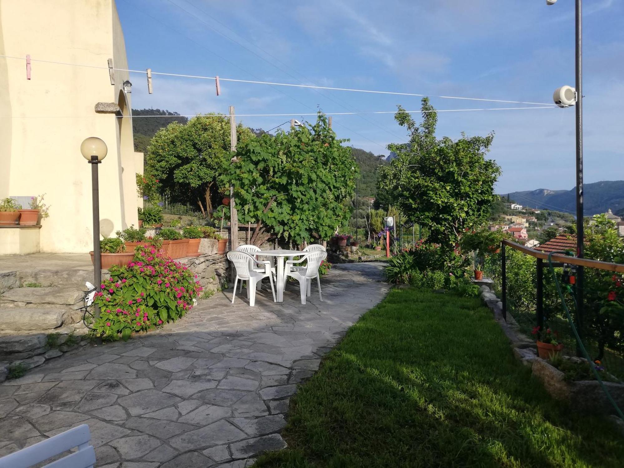 A Ca' Du Risso - Appartamento - Sea & Outdoor For Families, Bikers And Climbers Calice Ligure Buitenkant foto